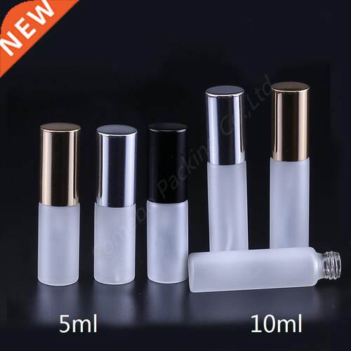*6pcs 5ML 10ML Tube Frosting Perfume Bottle Glass Sample Spr