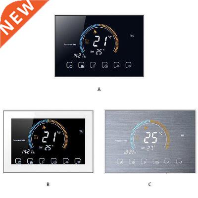 Programmable Room Thermostat Backlit LCD Water Heating