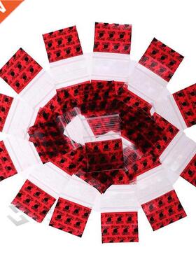 100pcs Self Adhesive Seal Plastic Packaging Bag Dust-proof O