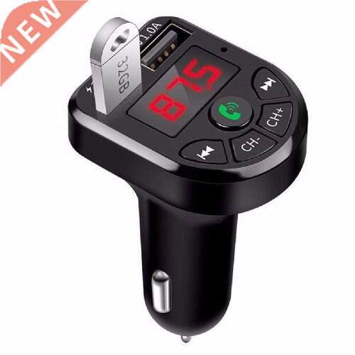 Bluetooth 5.0 Dual USB Ports FM MP Music Player Memory