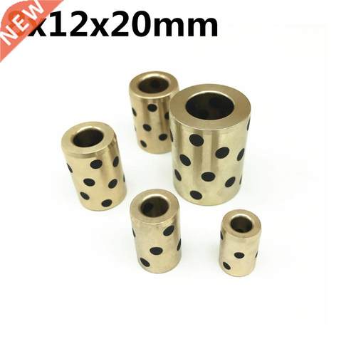8x12x20 mm linear graphite copper set bearing copper bushing