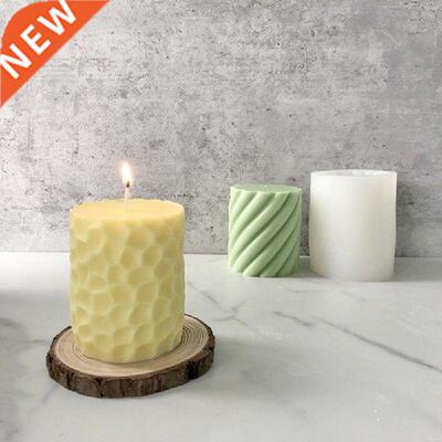 Cylinder Silicone Mold  Epoxy Resin Candle Mould