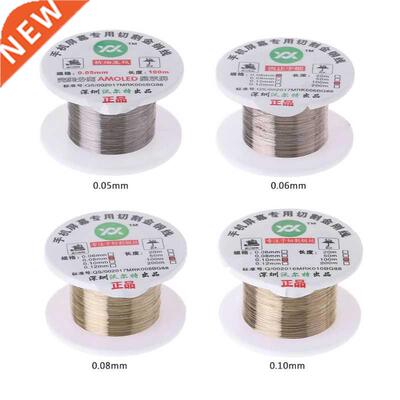 896B 100m Alloy Gold Molybdenum Wire Cutting Line LCD Displa