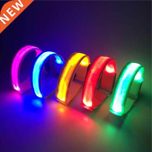 Outdoor Sports Night Running Armband Led Light Safety Belt A