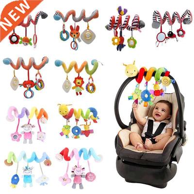 New Soft Infant Crib Bed Stroller Toy Spiral Baby Toy For Ne