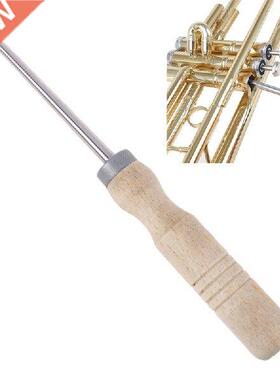 Wind Instrument Wooden Hndle Pressure Roller Repir Stick