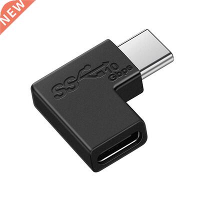 90 Degree Right Angle USB Type C Male To Female USB-C Conver
