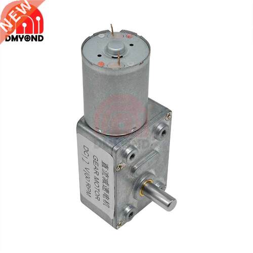 4632 370 Worm DC Gear Motor 12V 100RPM Mini Electric Gearbo