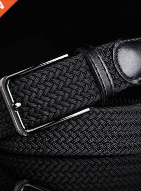 Belt Casual Men's Free Punch Pin Buckle Belt Lengthened Desi