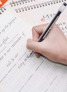 1 pcs English Version Of the Copybook Italian Italic Englis