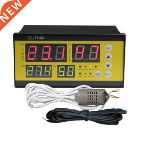 ZL-7918A Automatic Incubator Controller 100-240V LCD Tem Hum