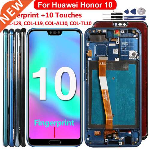 LCD Screen For Huawe Honor 10 Dsplay Wth Fngerprnt 10 T