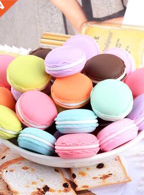 10 Pcs Resin Simulation Cartoon Macaron Cream Cake Dollhouse