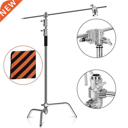 2.6M/8.5FT Stainless Steel Century Foldable Light Stand Trip