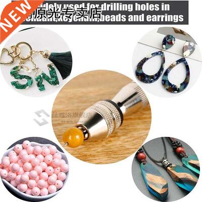 Pin Vise, Hand Drill Set with 20PCS Drill Bits (0.8-m), Prec