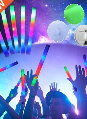 20/24/0 Pcs Light-Up Foam Sticks LED Soft Batons Rally