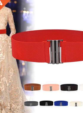 Sretch Cinch Waistband Metal Buckle Waist Belt Corset Belt S