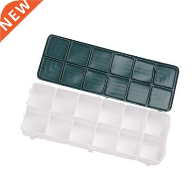*Compartt Palette Waterproof Color Leaking Plastic Box Pigt