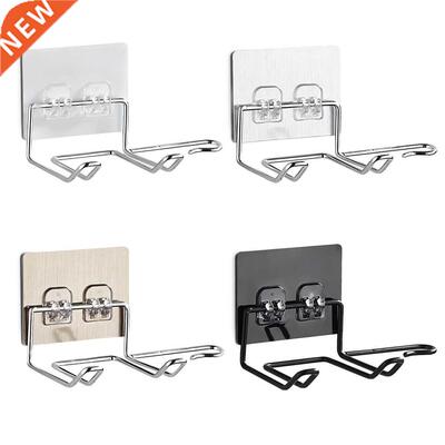 Hairdryer Shelf Wall Mounted Hair Dryer Straightener Holder