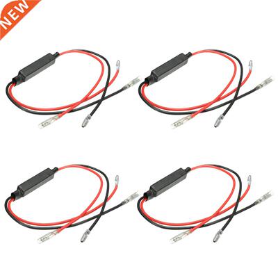 2/4pcs Universal Motorcycle LED Turn Signal Indicator Lo R