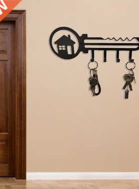 Hat Rack Wall Mounted Storage Rack Key Hanger Rustproof