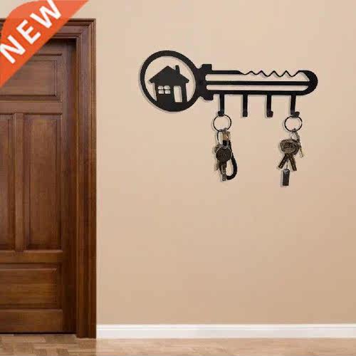 Hat Rack Wall Mounted Storage Rack Key Hanger Rustproof
