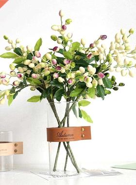 1CS Atificial Bey Fuit Diy Flowes Chea Blue Bey Ch