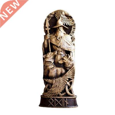 Odin Ornament Home Decoration Resin Statues Desktop House