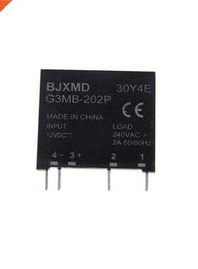 Solid State Relay G3MB-202P DC-AC In 12V DC Out 240V AC 2A