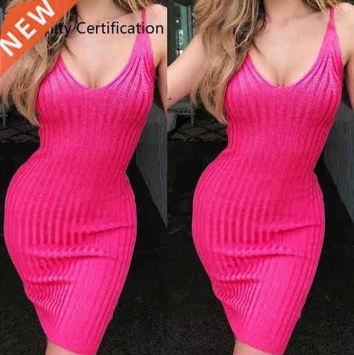 e Red Mini Pencil Dress Cocktail Party Clubwear
