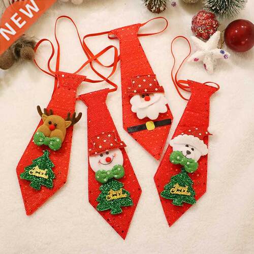 Christmas Creative Tie Kids Gift Merry Christmas Decor For H