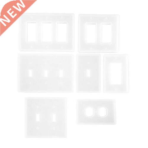 New 7 Styles USB Socket Panel Light Switch Cover Silicone