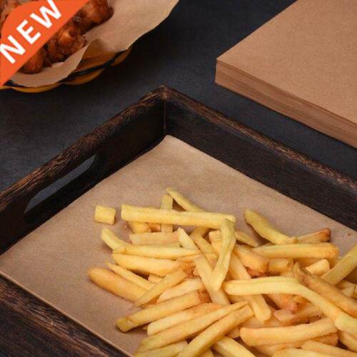 100pcs Non Stick Rectangle Cooking Solid For Baking Pastry