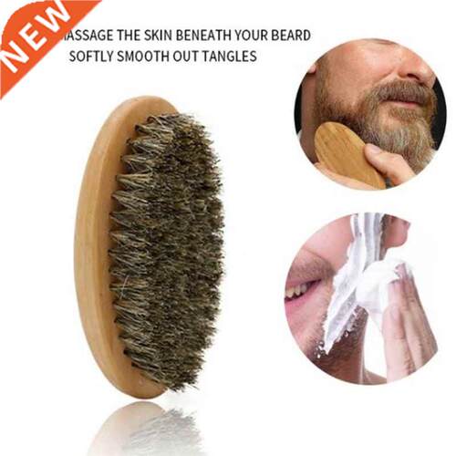 Handmade Beard Comb Kit for Men Beard Mustache Boar Bristle