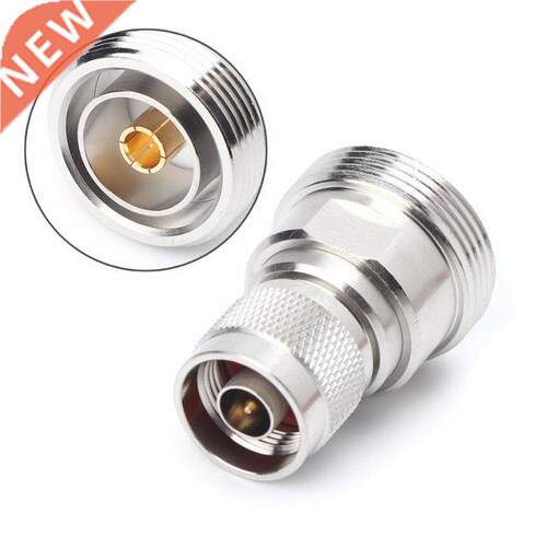 BGEKTOTH RF Coaxial Adapter L29 7/16 DIN Female Jack To N Ma