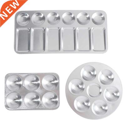 Metal Painting Model Mixing Color Tray Paint Palette Colorin