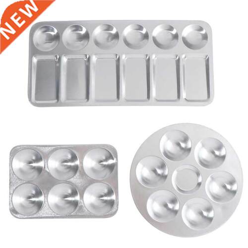 Metal Painting Model Mixing Color Tray Paint Palette Colorin