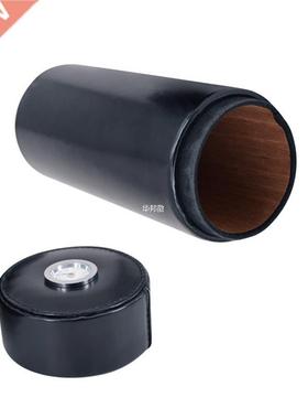 Cigar Container Wood Material And PU Cover Cigar Tube With H