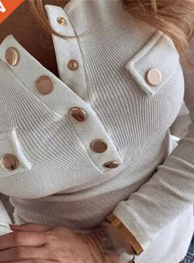 2020 Cotton Women Spring O Neck Pullover Long Sleeve T Shirt