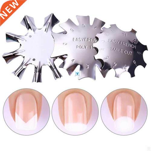 Easy French Line Edge Nail Tool Cutter Nail Stencil Edge