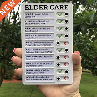 Memo Plastic Board Chore Chart Reusable RV Checklist My