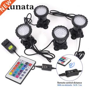 LED Underwater Lights Waterproof Lamp RGB 36leds Underwater