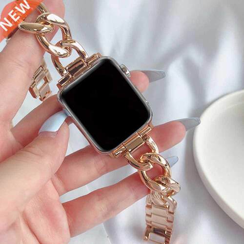 Stainless Steel Strap for Apple Watch 6 4 Se 7 Band 44mm 42m