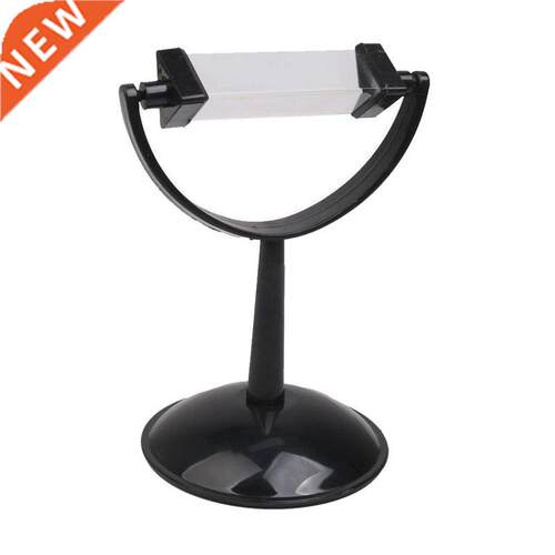 Optical Glass Triple Triangular Prism with Stand Physics Lig