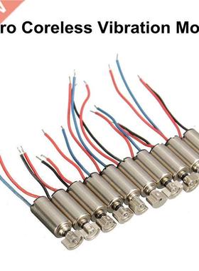 10PCS DC 1.5-V Micro 10x 4x8mm Cell Phone Coreless Vibratio
