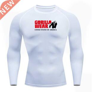 Men Compression Running T Shirt Fitness Tight Long Sleeve Sp