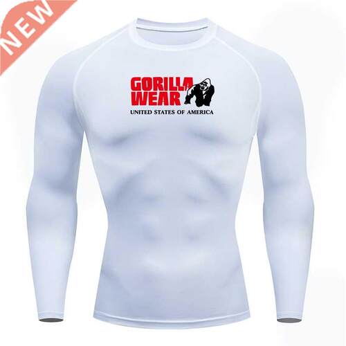 Men Compression Running T Shirt Fitness Tight Long Sleeve Sp