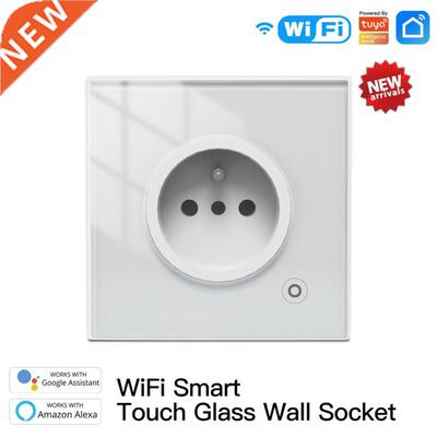 16A Tuya WIFi Smart Plug Smart Socket SmartLife Timer Voice