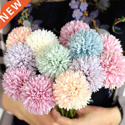 1/3/5PcsBunch Artificial Flower Bouquet Silk Dandelion
