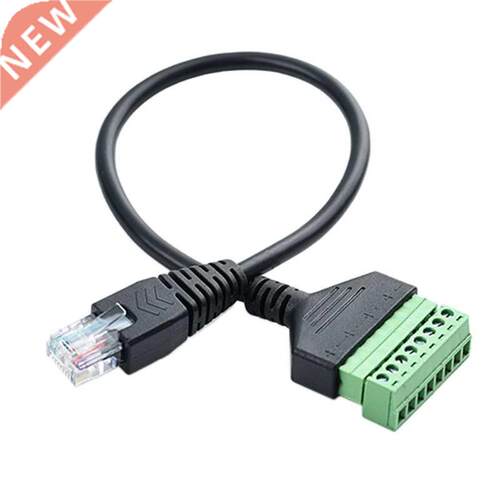 RJ45 Screw Terminal Connector Cable RJ45 Male to 8 Pin Exten